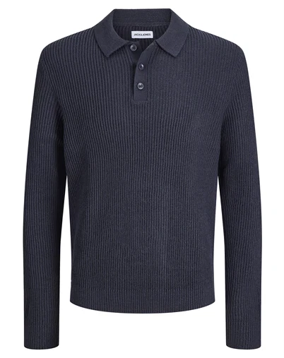 Jack & Jones - JJPannel Strik Polo - Navy Blazer